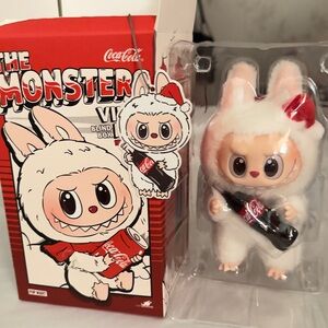Coca-Cola Monster Vinyl Figure with Red and White Accents